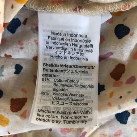 NWT - Madewell Tie Front Cami Tank 0 - Picture 7 of 7